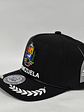 Gorra de lona lisa 5p - Negro / Venezuela army - Miniatura 3