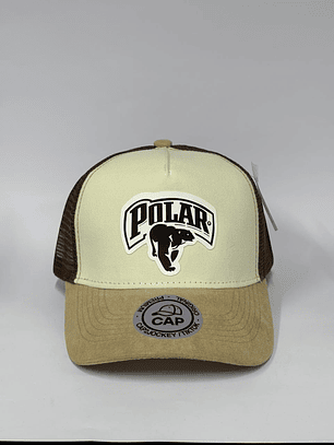 Jockey de malla 5p - Beige x marrón x crema / Polar  cerveza 