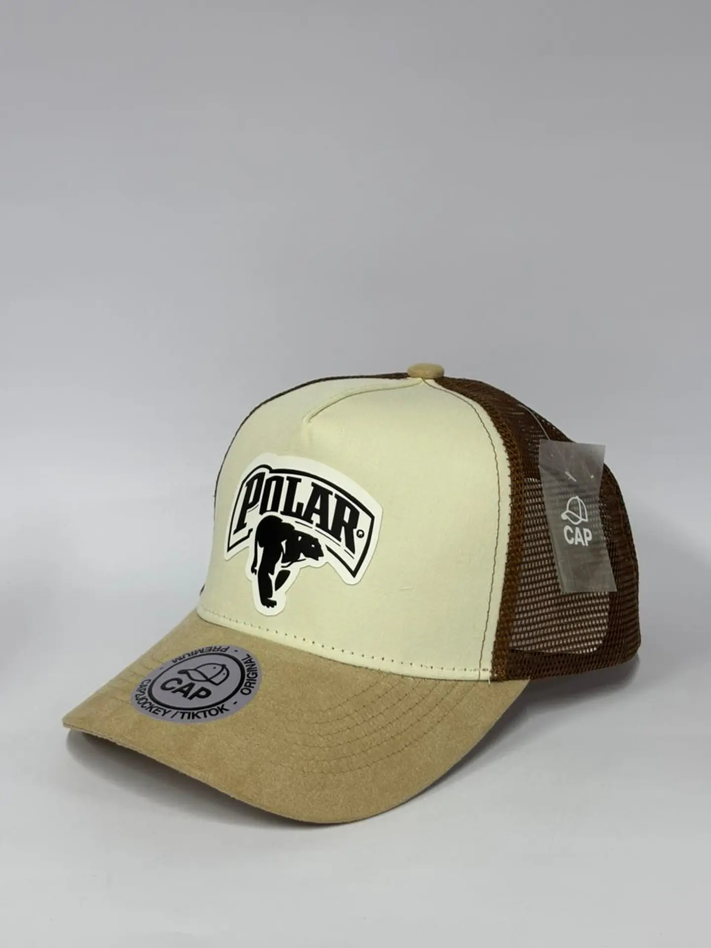 Jockey de malla 5p - Beige x marrón x crema / Polar  cerveza  2