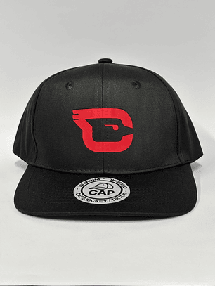 Gorra de lona lisa 6p - Negro / Cardenales de lara new 