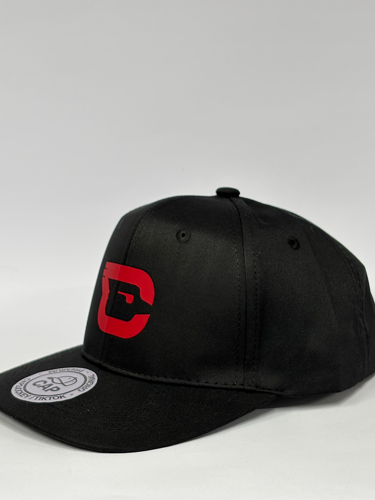 Gorra de lona lisa 6p - Negro / Cardenales de lara new  2
