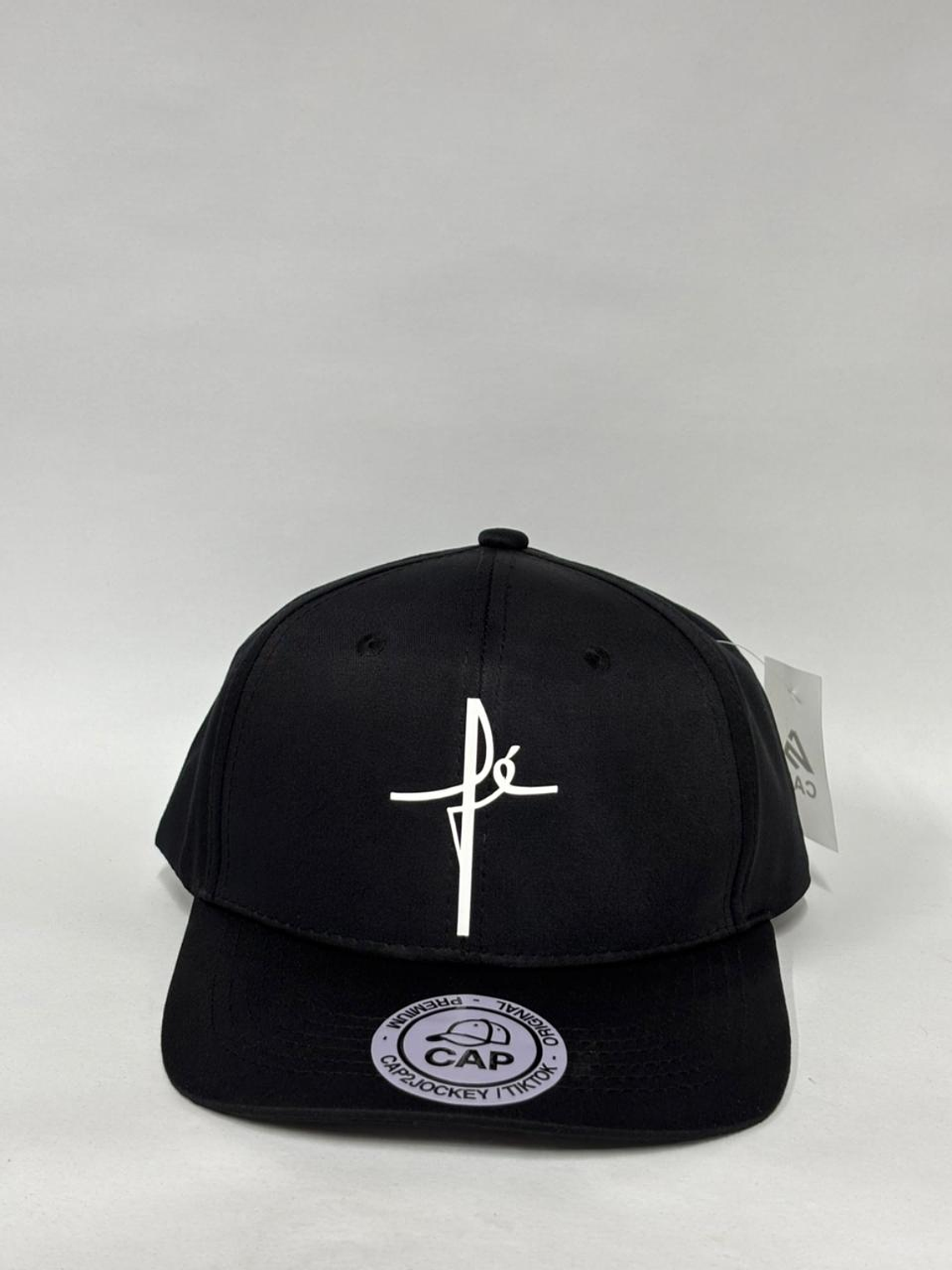 Gorra de lona con laser 6p - Negro /  - FE -  1