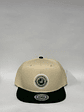 Gorra plana de lona 6p - Beige x negro / Cello de vzla  - Miniatura 1