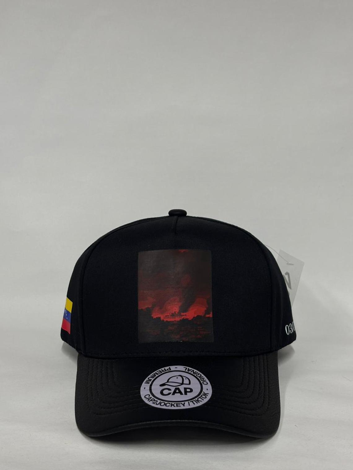 Gorra de lona 5p - Negro / 3 de enero  1