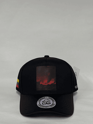 Gorra de lona 5p - Negro / 3 de enero 