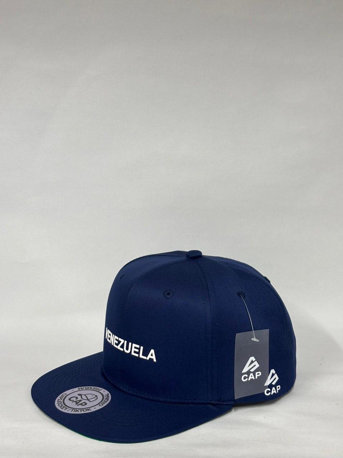 Gorra plana 6p - Azul Marino / VENEZUELA  3
