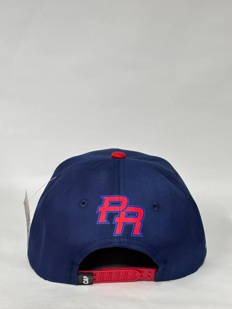 Gorra plana  6p - Azul M x rojo / Puerto Rico x Bad Bunny  4