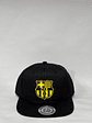 Gorra plana 6p - Negro / Barcelona FC Yellow  - Miniatura 1