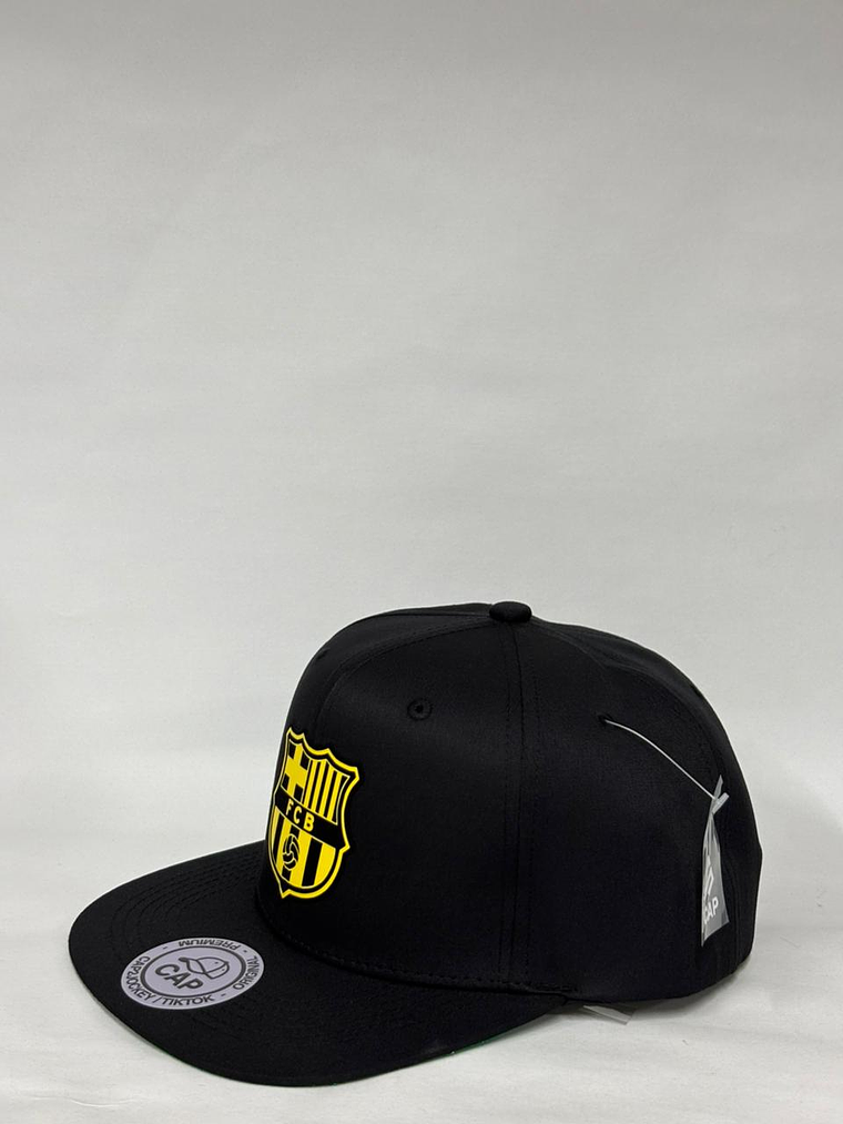 Gorra plana 6p - Negro / Barcelona FC Yellow  2