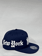 Gorra de lona 6p plana - Azul M / New York  - Miniatura 2