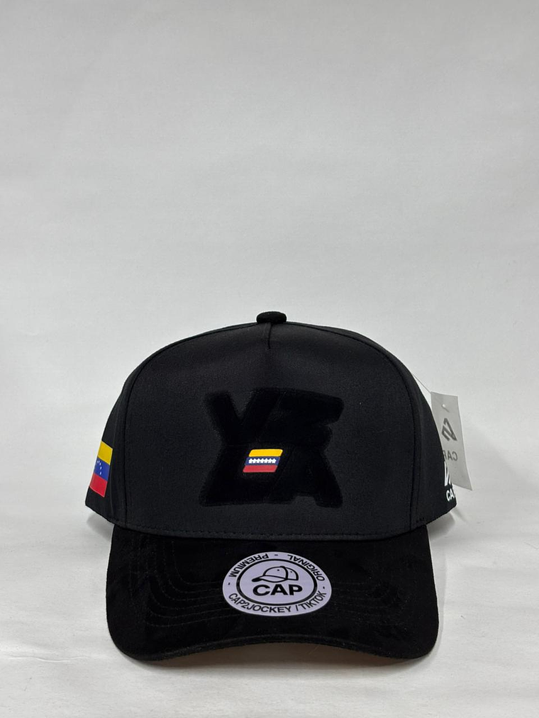 Gorra de lona 5p - Negro / Vzla Black 1