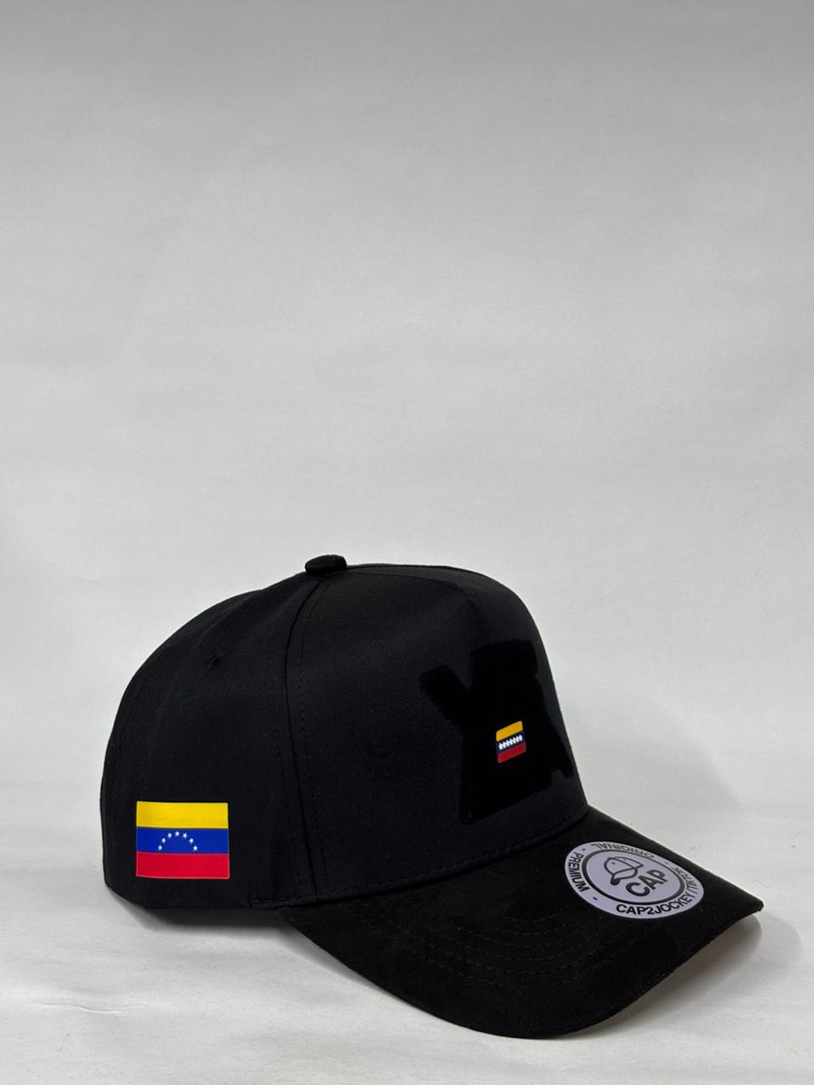 Gorra de lona 5p - Negro / Vzla Black 2