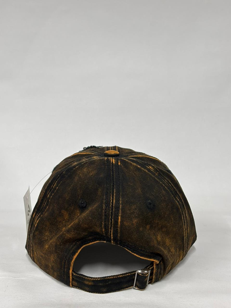 Gorra de lona 6p - Desgastada amarillo / New York Urbano  4