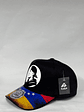 Gorra de lona 5p - Negro x tricolor / Kilometro  - Miniatura 2