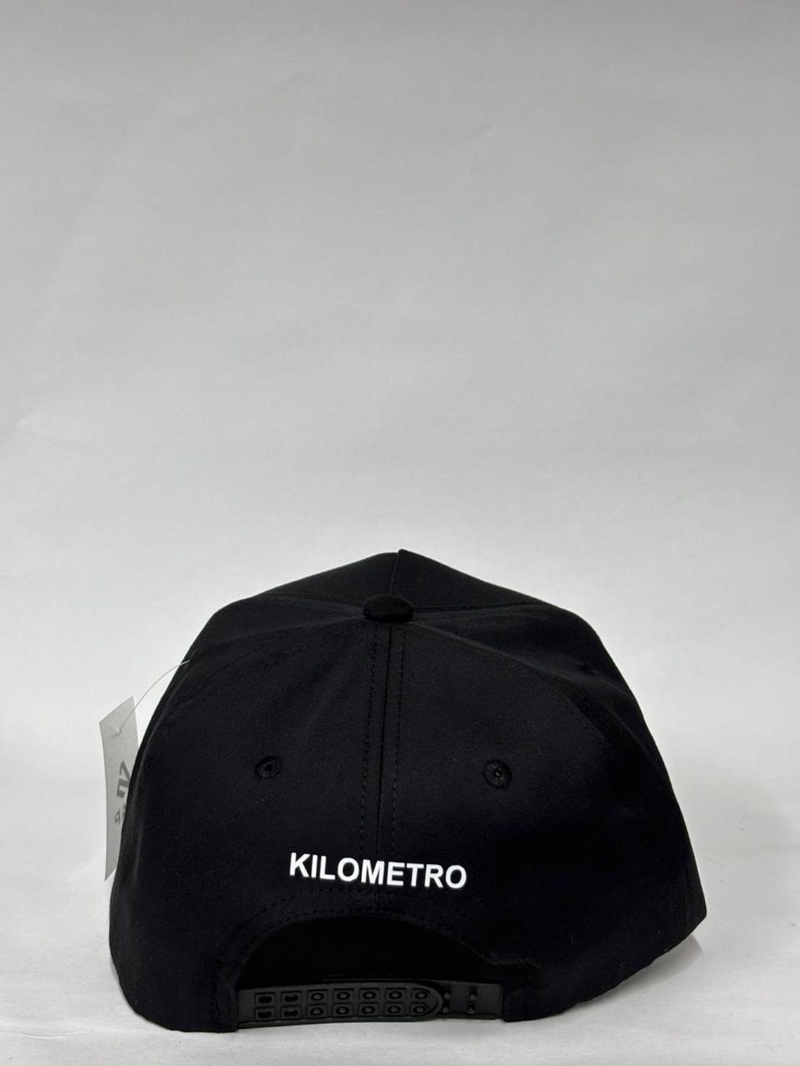 Gorra de lona 5p - Negro x tricolor / Kilometro  4
