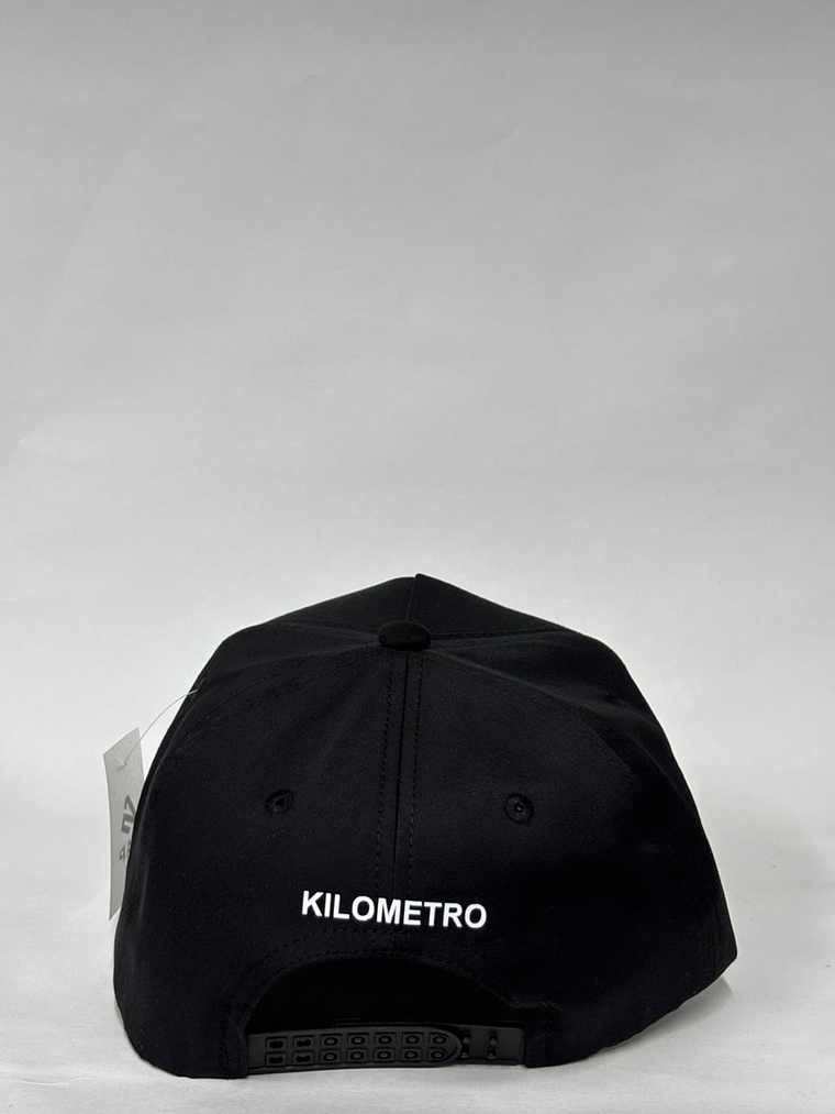 Gorra de lona 5p - Negro x tricolor / Kilometro  4