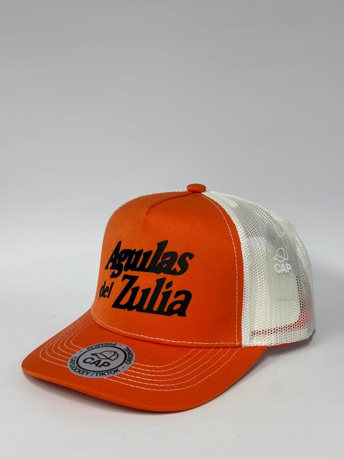Jockey de malla 5p - Naranja x blanco / Águilas del zulia  2