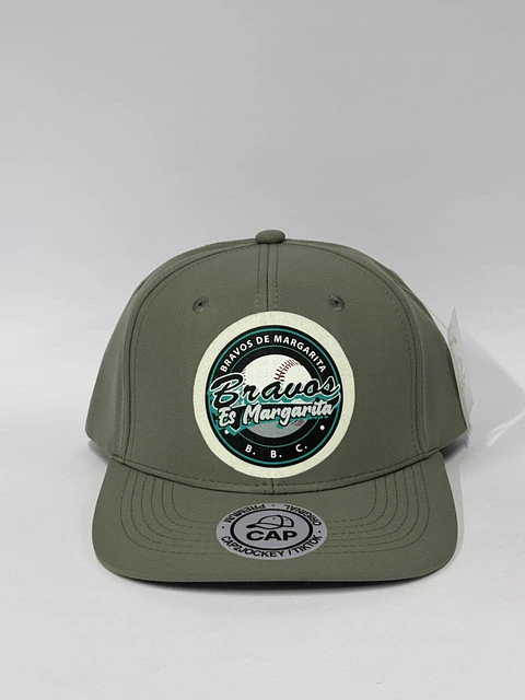 Gorra de lona 6p - Gris / Bravos es Margarita