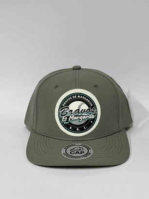 Gorra de lona 6p - Gris / Bravos es Margarita