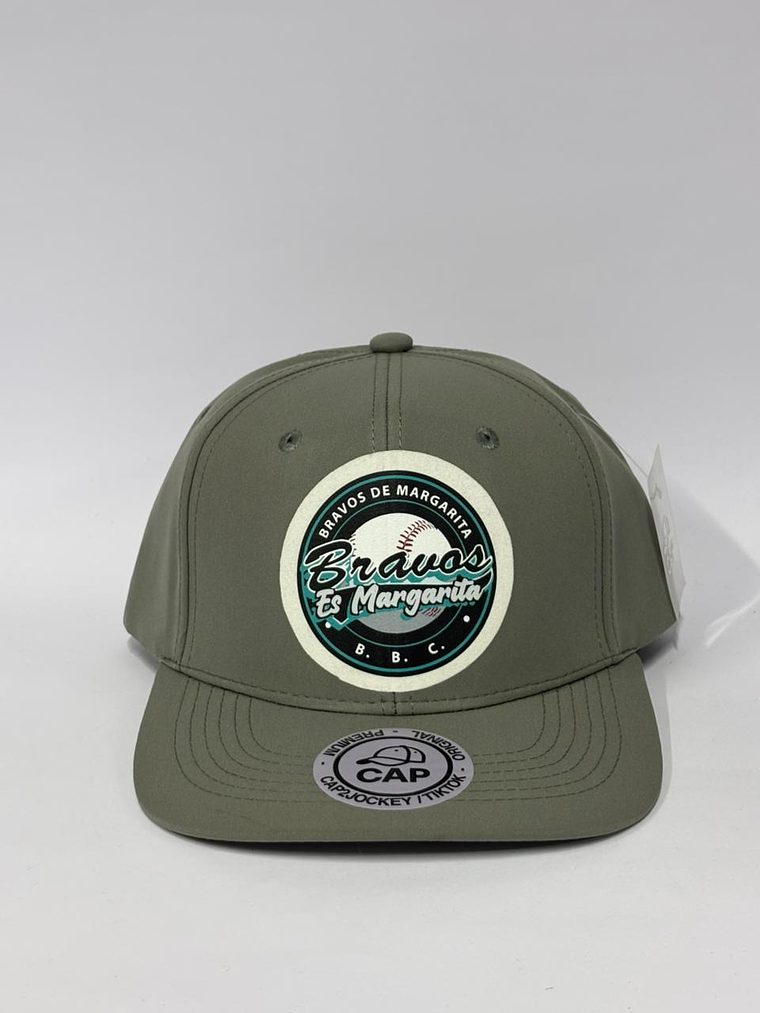 Gorra de lona 6p - Gris / Bravos es Margarita 1
