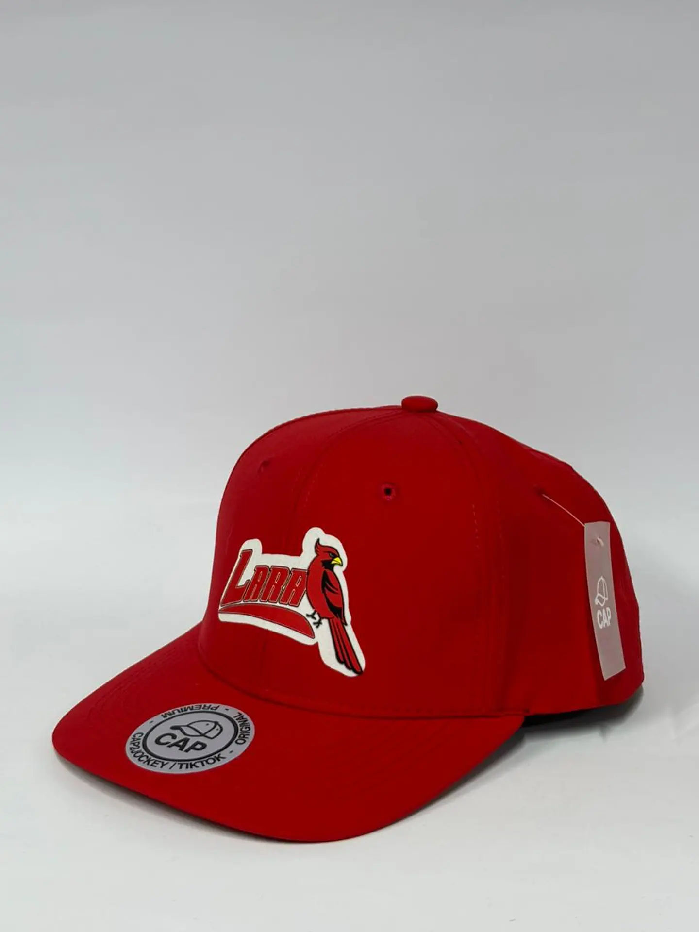 Gorra de lona 6p - Rojo  / Lara  2