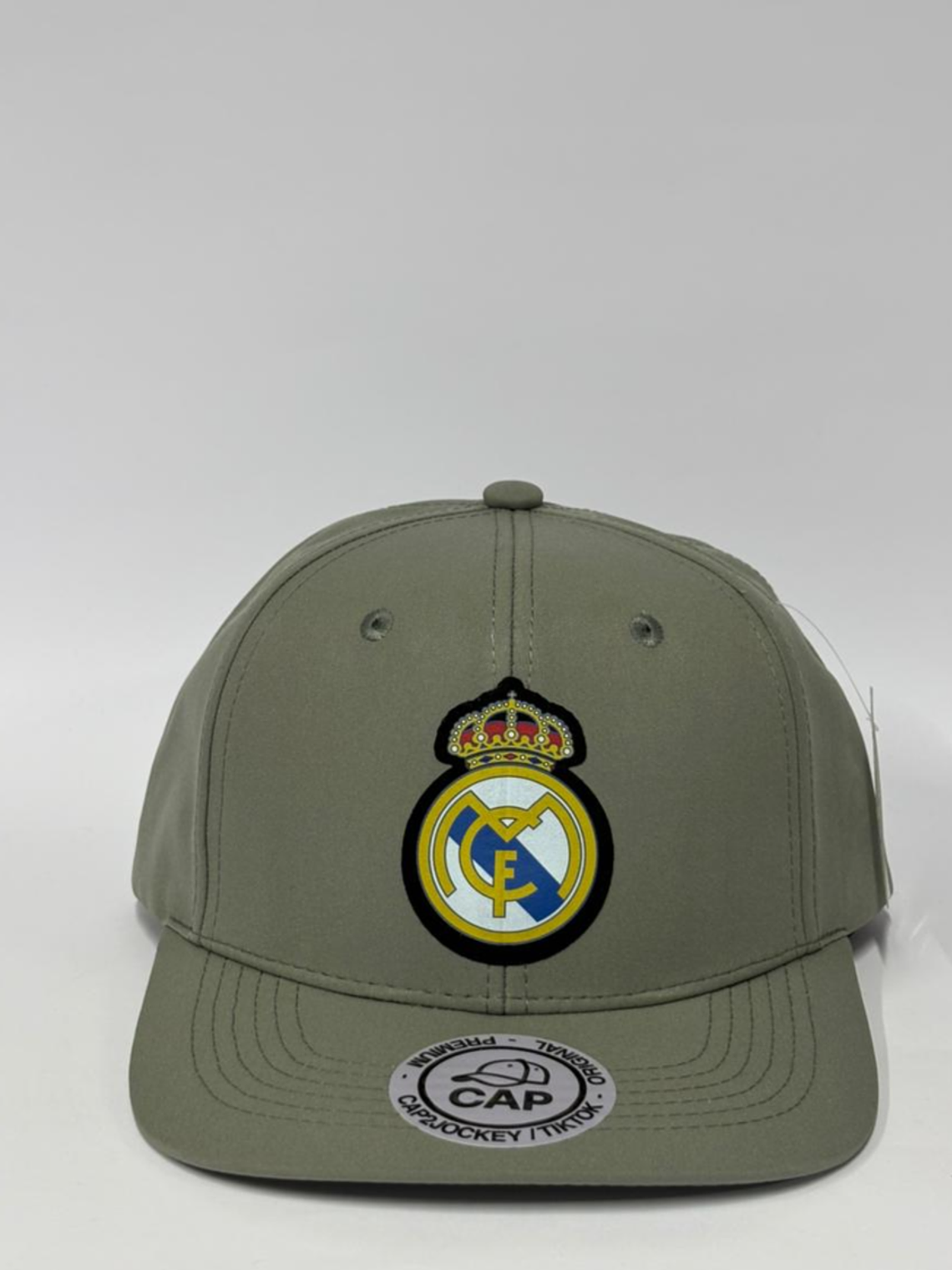 Gorra de lona 6p - Gris / Real Madrid full color 1