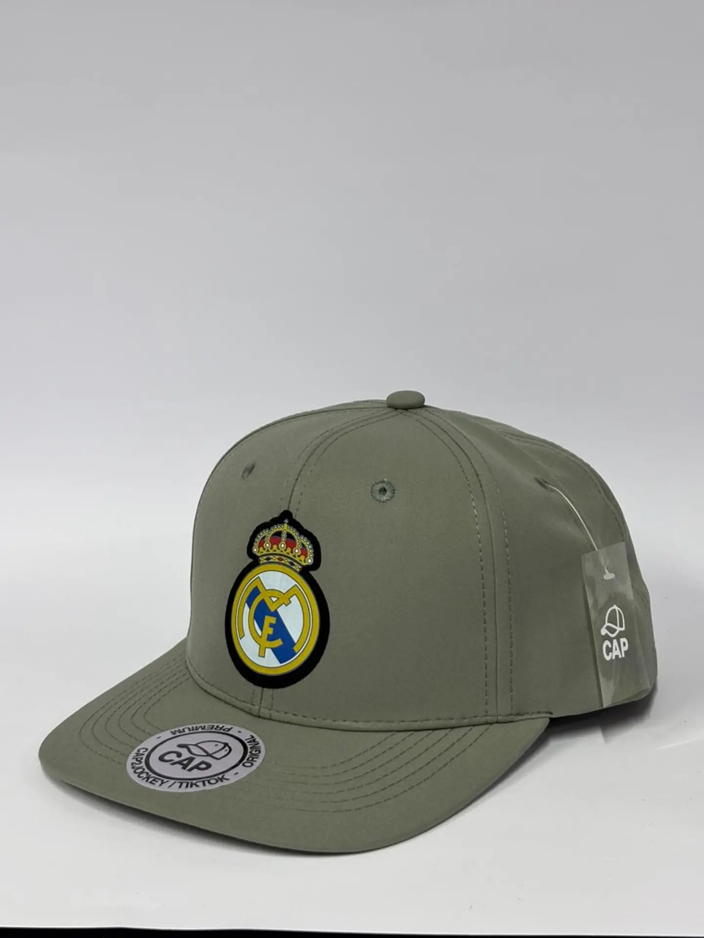 Gorra de lona 6p - Gris / Real Madrid full color 2