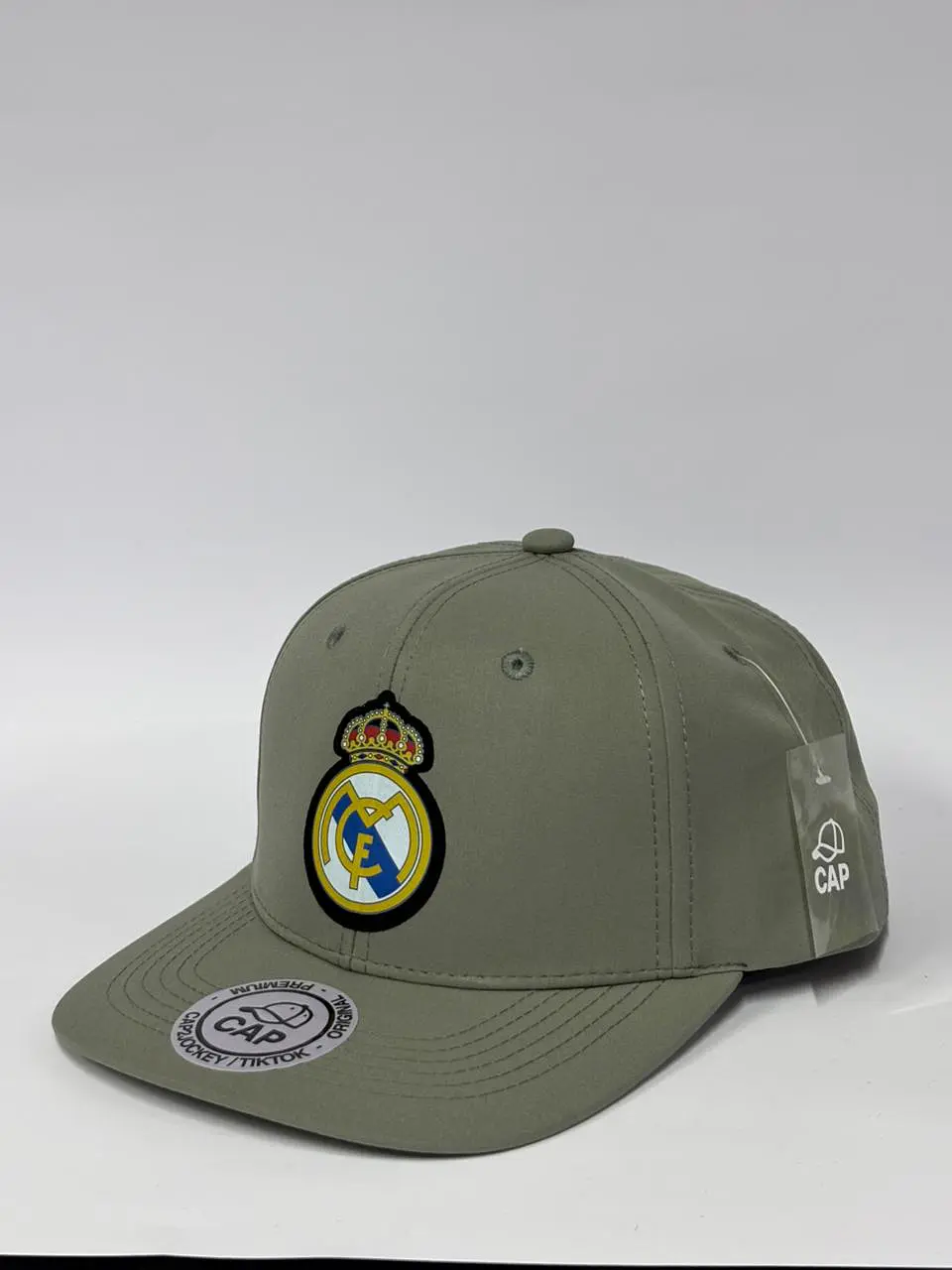 Gorra de lona 6p - Gris / Real Madrid full color 2