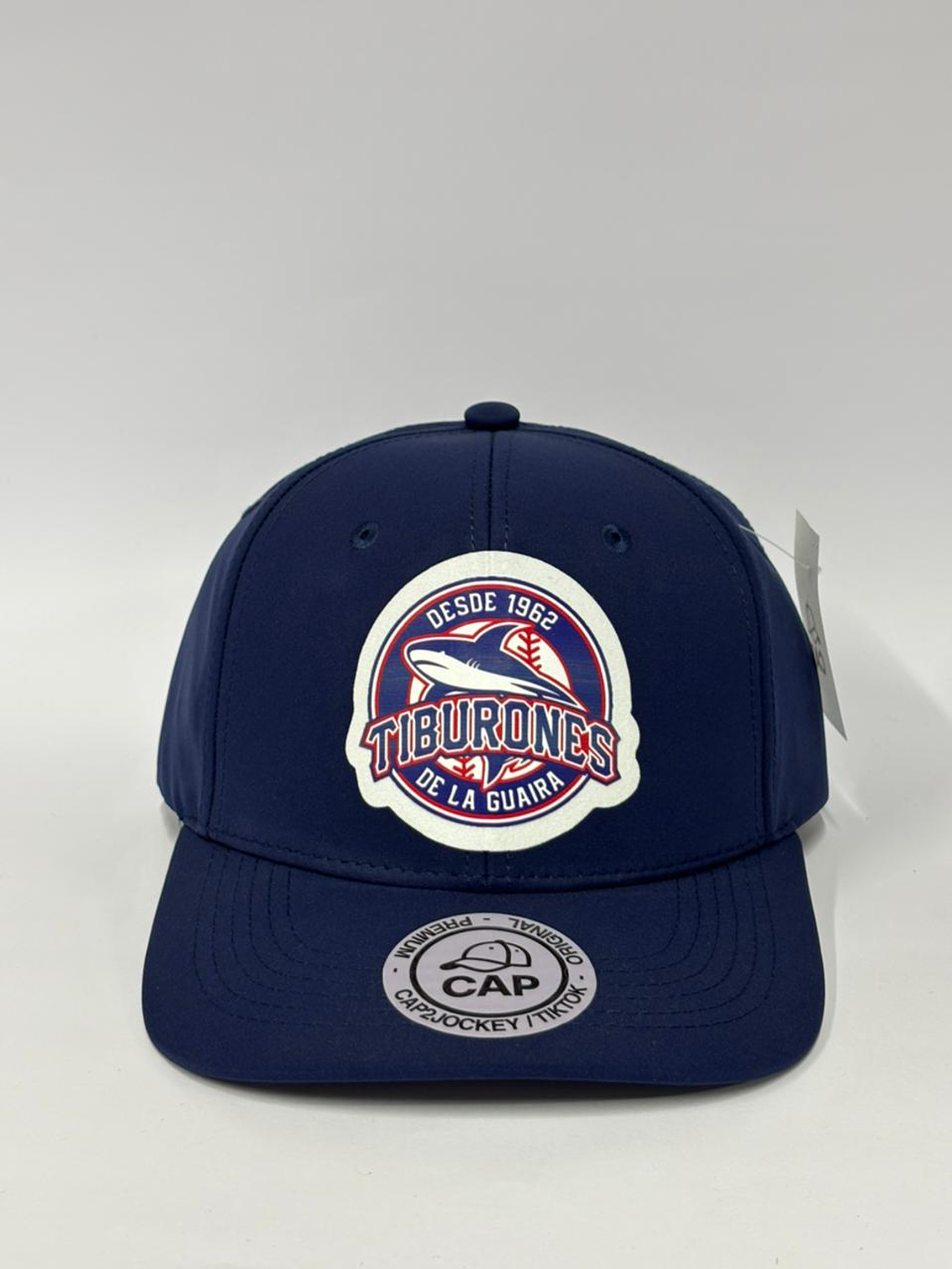 Gorra de lona 6p - Azul marino / Tiburones de la Guaira  1