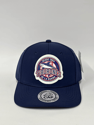 Gorra de lona 6p - Azul marino / Tiburones de la Guaira 