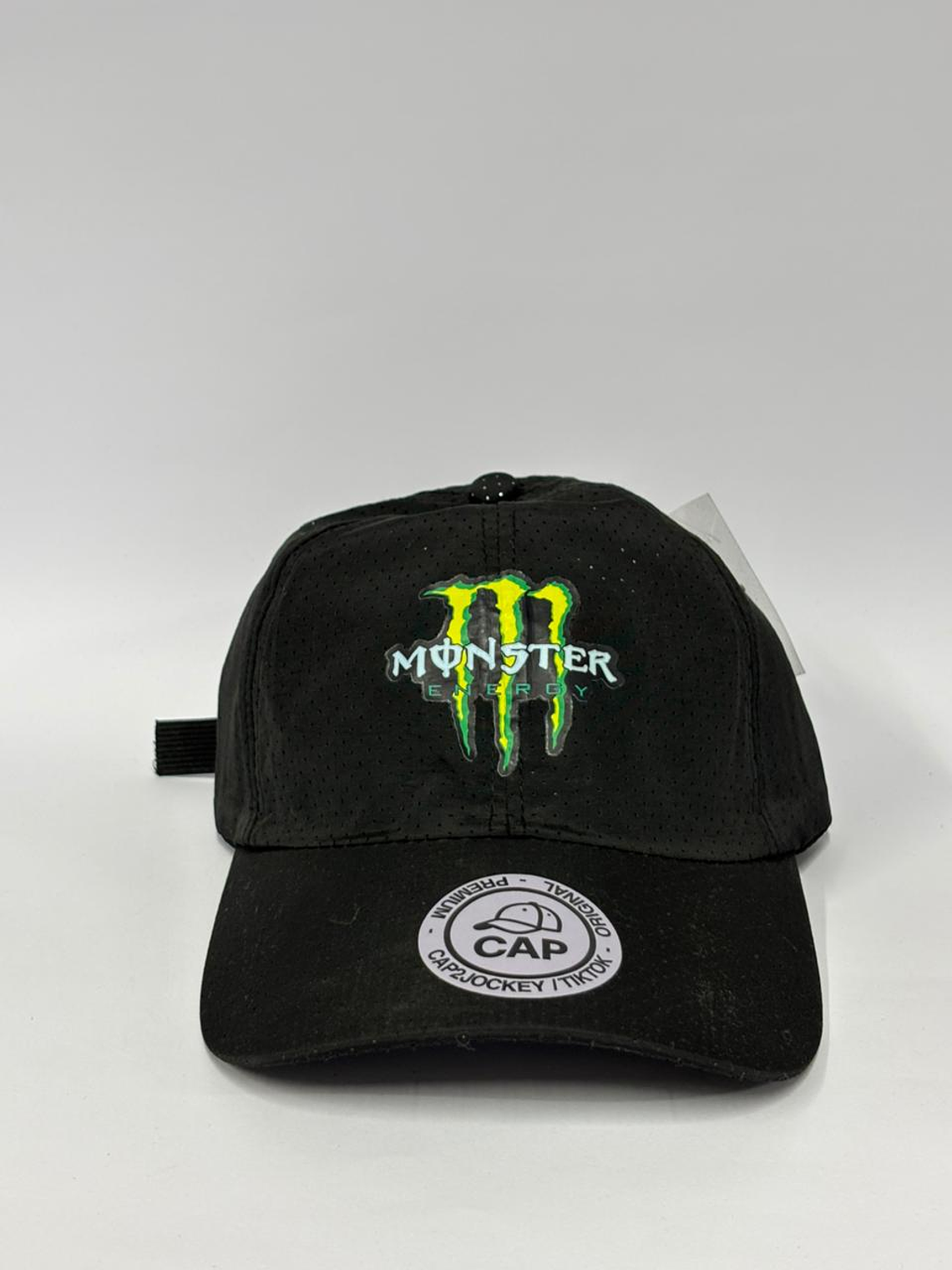 Gorra dry fit 6p - Negro / Monster  1