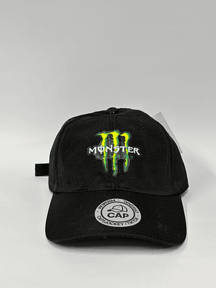 Gorra dry fit 6p - Negro / Monster 