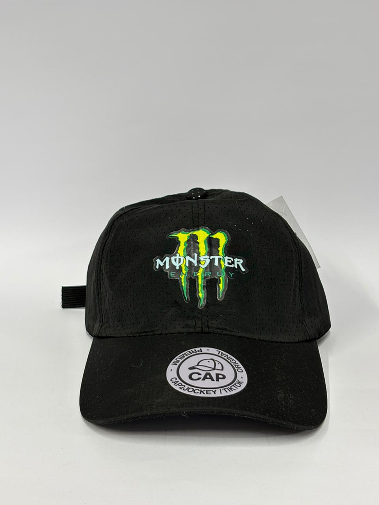 Gorra dry fit 6p - Negro / Monster  1