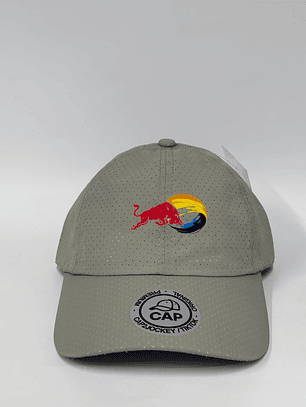 Gorra dry fit 6p - Gris / Red Bull