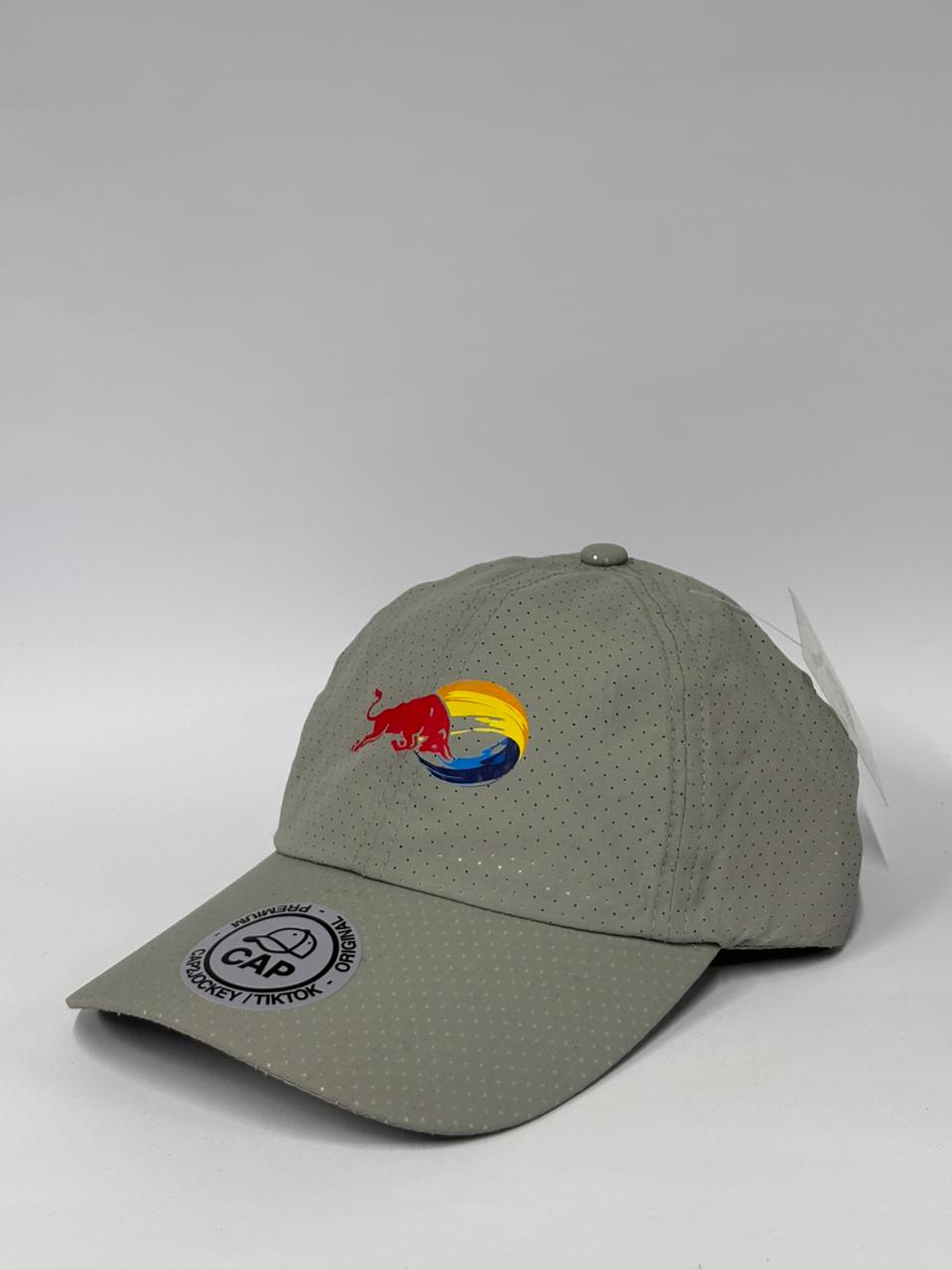 Gorra dry fit 6p - Gris / Red Bull 2