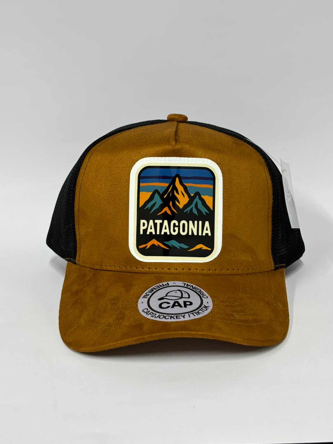 Jockey de malla 5p - Marón x negro - Patagonia  1