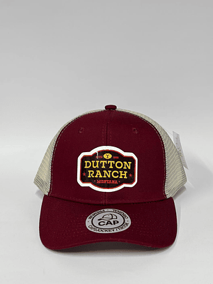 Jockey de malla 6p - Burdeo x gris - Dutton Ranch