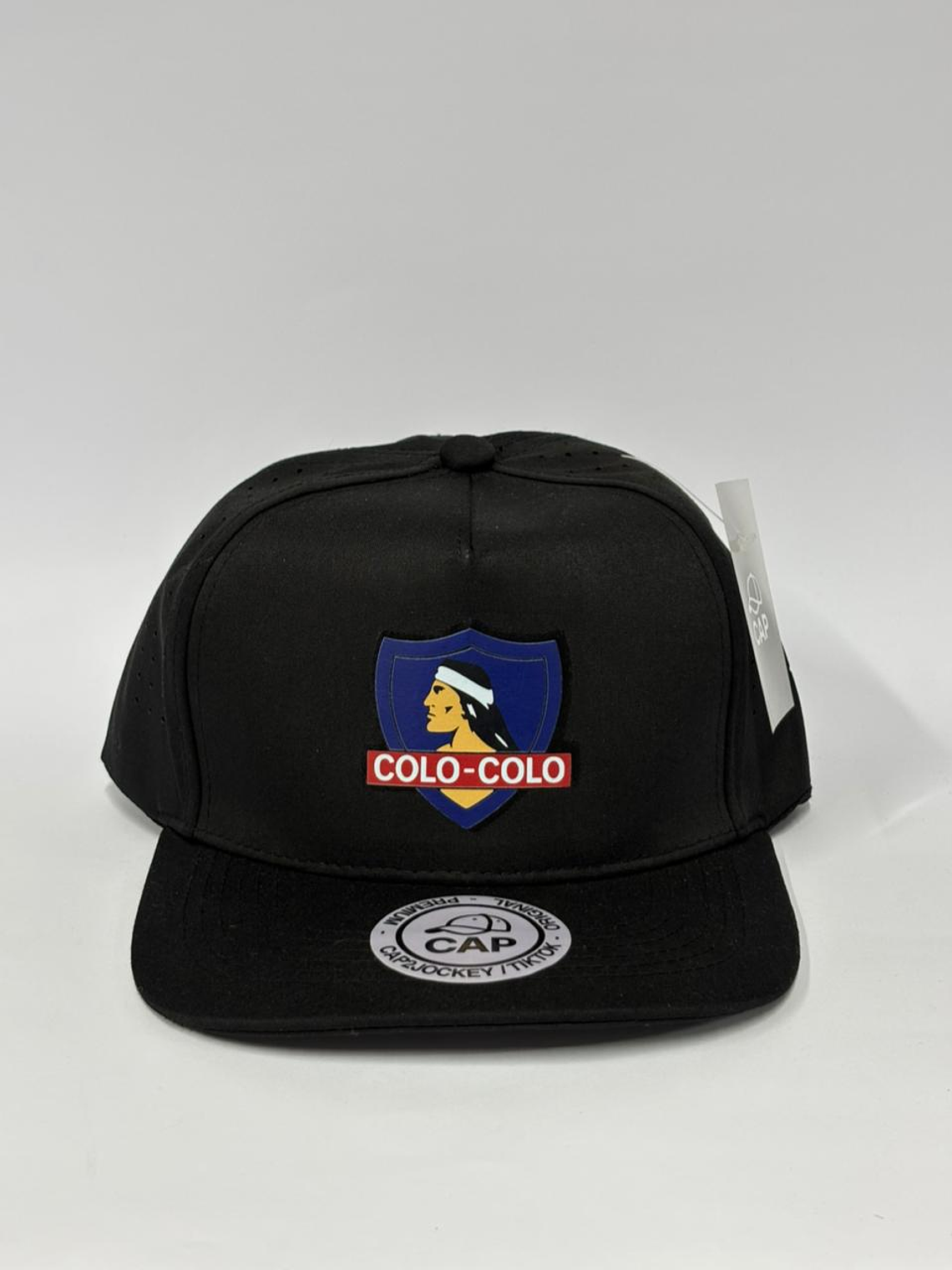 Gorra de lona 5p - Negro / Colo Colo  1