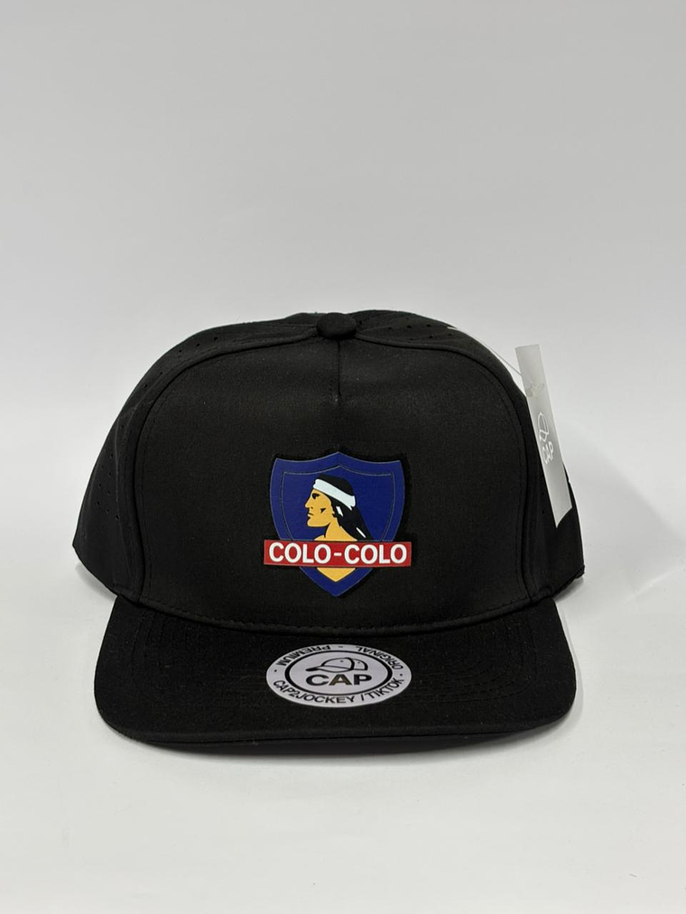 Gorra de lona 5p - Negro / Colo Colo  1