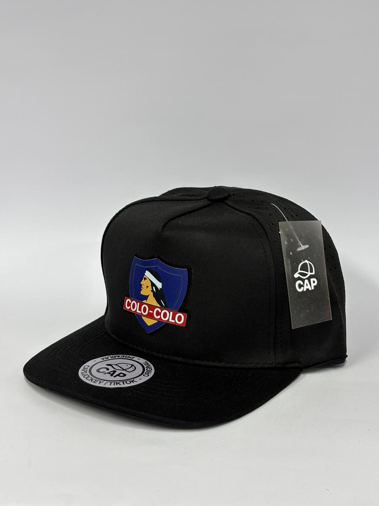 Gorra de lona 5p - Negro / Colo Colo  2