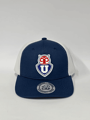 Jockey de malla 6p - Azul M x Blanco - U de chile  