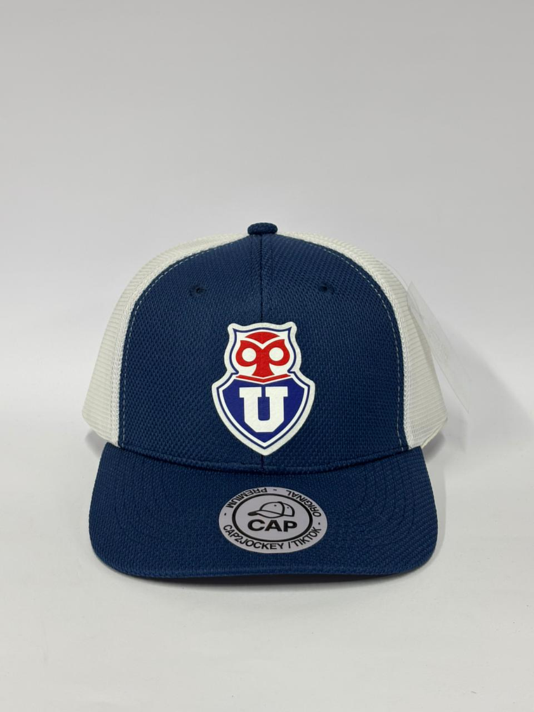 Jockey de malla 6p - Azul M x Blanco - U de chile   1