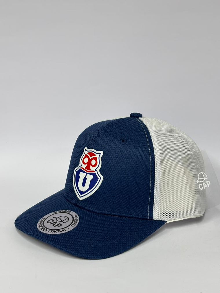 Jockey de malla 6p - Azul M x Blanco - U de chile   2