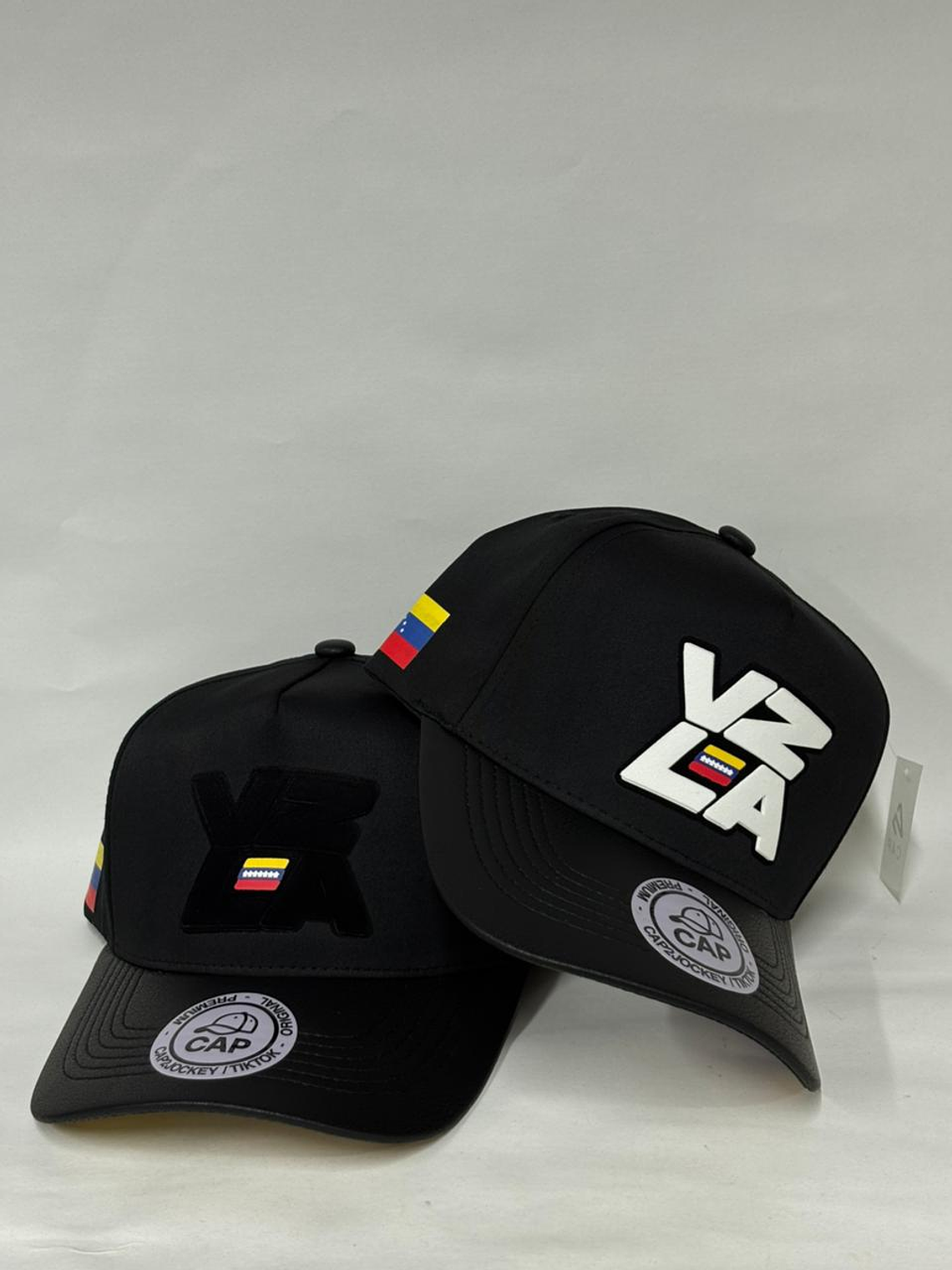 Gorra de lona 5p - Negro / Vzla Black 6