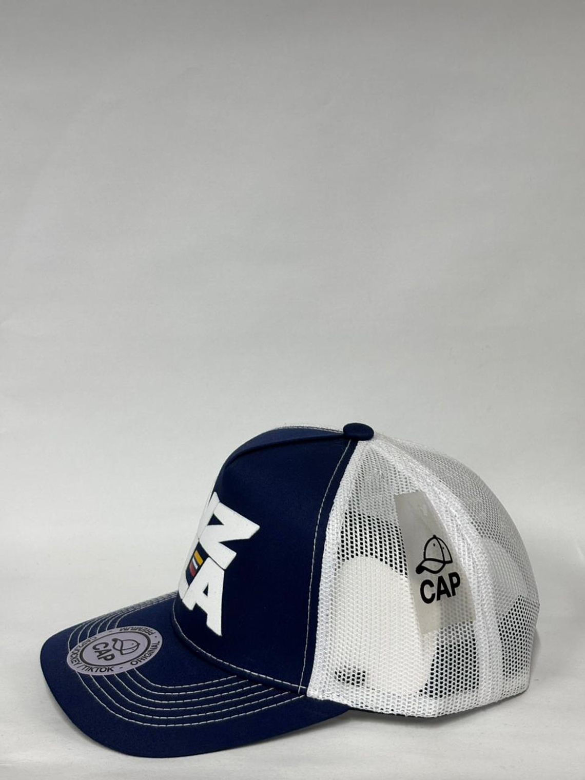 Jockey de malla 5p - Azul x Blanco /  VZLA  2