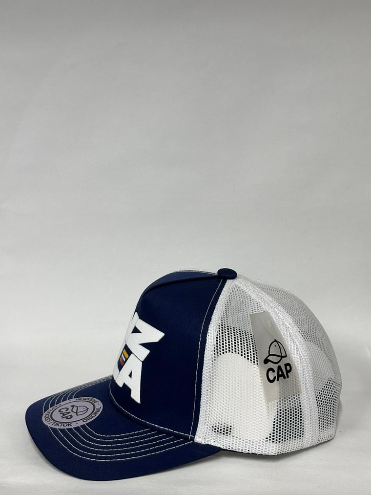 Jockey de malla 5p - Azul x Blanco /  VZLA  2