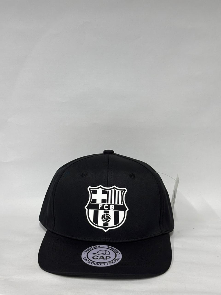 Gorra de lona 6p - Negro / Barcelona FC 3D 1