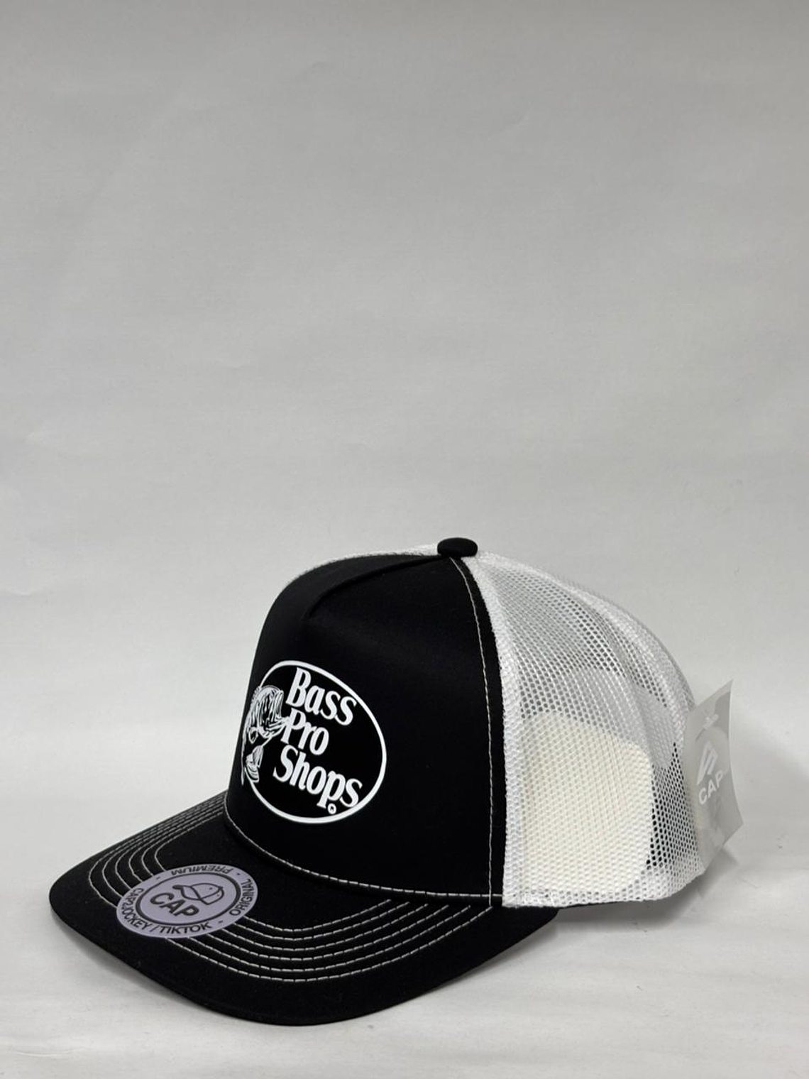 Jockey de malla 5p - Negro x Blanco / Bass Pro Shops - Black  2