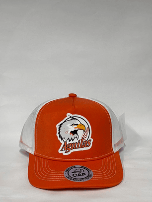 Jockey de malla 5p - Naranja x blanco / Aguilas del Zulia