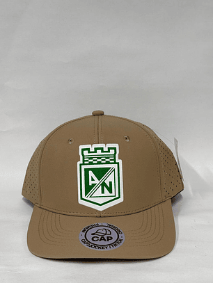 Gorra de lona 6p  - Beige / Equipo de futbol El Nacional 